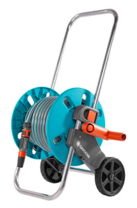 Gardena AquaRoll S Handwagen mit Rolle, blau, grau, orange