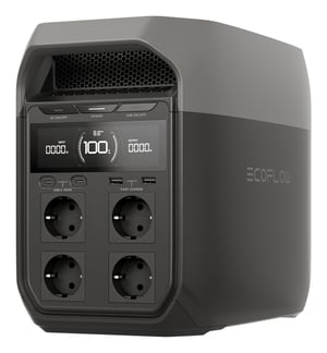 EcoFlow DELTA 3 przenośne stacja zasilająca Litowo-żelazowo-fosforanowy (LiFePO4) 1800 W 12,5 kg