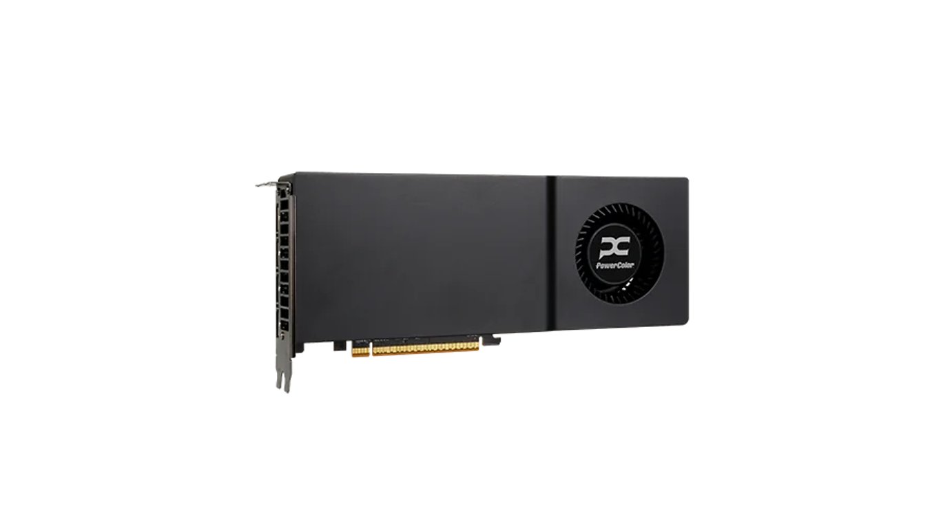 фото Видеокарта PowerColor AI Pro R9700 32 G (AI PRO R9700 32G-B) 3