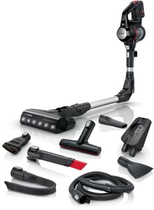 Bosch BCS711PET Standstaubsauger Akku Trocken Beutellos 0,3 l Schwarz, Rot 3 Ah