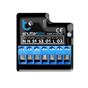 blebox shutterBox accessories for hoods and shutters Shutter Control Black