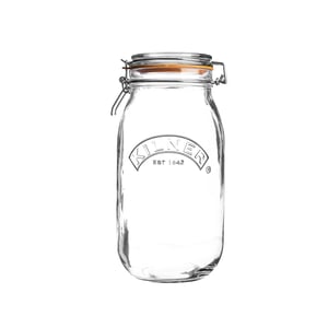 Kilner 0025.493 Round Clear Glass Jar