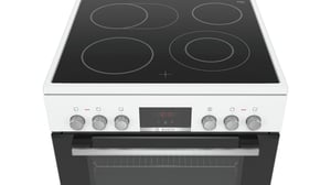 Bosch Serie 4 HKR39C220 pierkarnik Kuchenka wolnostojąca Prąd elektryczny Ceramiczna Biały