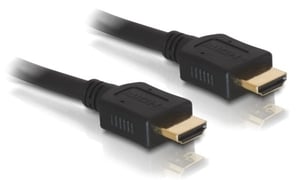 DeLOCK HDMI 1.3-Kabel – 3 m langes HDMI-Kabel, schwarz