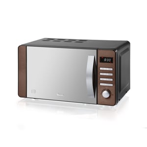 Swan SM22090COPN Microwave Oven, Copper, Solo, Countertop, 20 L, 800 W