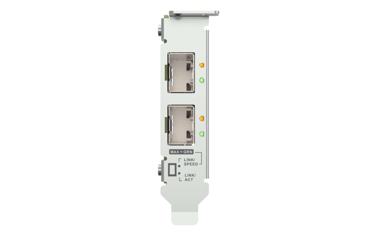 QNAP QXG-10G2SF-NXE karta sieciowa Wewnętrzny Włókno 10 Mbit/s
