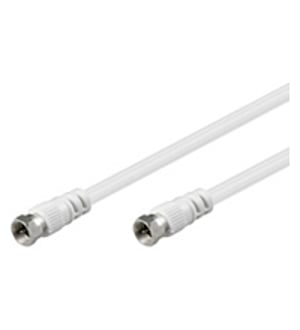 Goobay AKF 150 1.5m kabel koncentryczny 1,5 m Biały