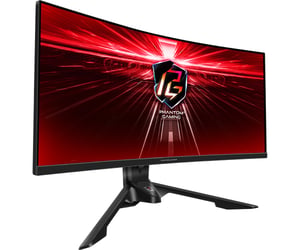 Asrock PG34WQ15R3A monitor komputerowy 86,4 cm (34") 3440 x 1440 px Wide Quad HD OLED Czarny