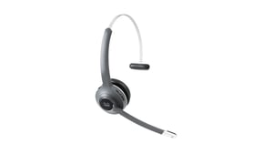 Cisco 561 Headset, kabellos, Kopfbügel, Büro/Callcenter, USB Typ A, Schwarz, Grau
