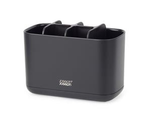 Joseph Joseph 70599 Toothbrush Holder, Black, Freestanding Toothbrush Holder