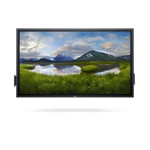 DELL P6524QT Interaktiver Flachbildschirm 163,9 cm (64,5") LCD 350 cd/m² 4K Ultra HD Schwarz Touchscreen