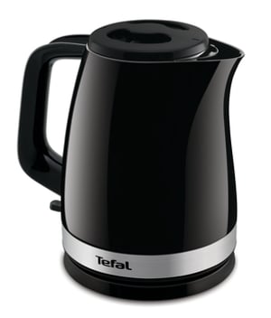 Tefal Delfini Vision KO150F30 czajnik elektryczny 1,5 l 2400 W Czarny, Stal nierdzewna