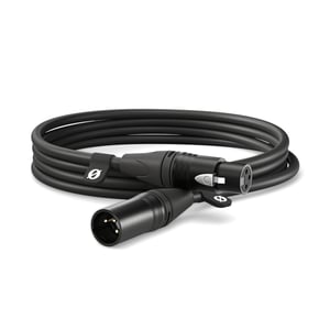 RØDE XLR3M 3-meter audio cable, XLR, Black