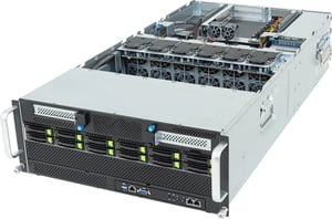 GIGABYTE G494-ZB4-AAP2 AMD SoC Socket SP5 Rack (4U) Czarny, Stal