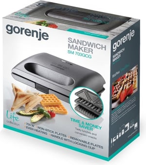 Gorenje SM703GCG 700 W Srebrny