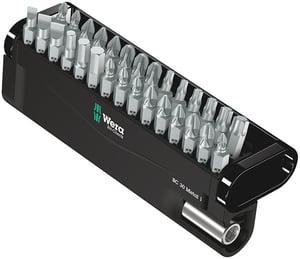 Wera BC 30 Metal 1 screwdriver bit, 30 pcs.