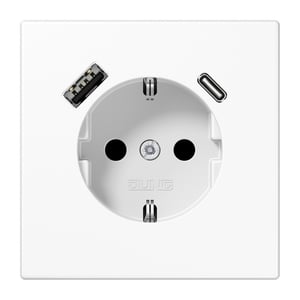 JUNG LS1520-15CAWW gniazdko elektryczne Typu F