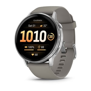 Garmin Venu 4 3,56 cm (1,4") AMOLED 45 mm Digital 454 x 454 px Touchscreen Silber WLAN GPS