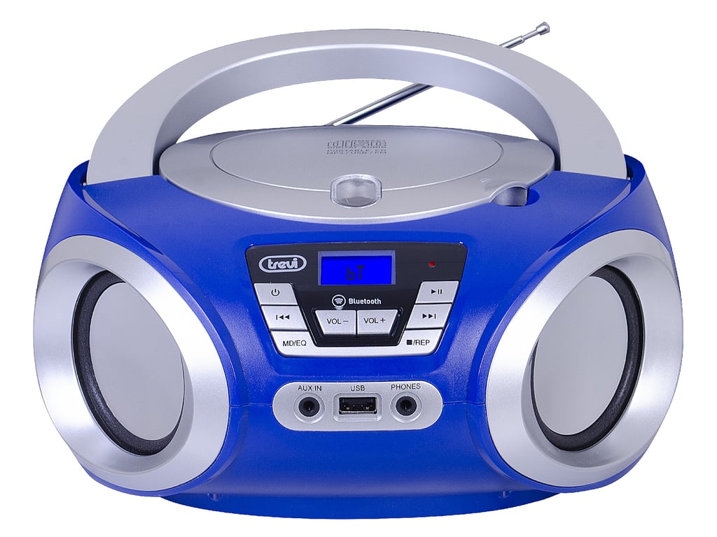 фото Музичний центр Trevi CMP 544 BT Blue 1