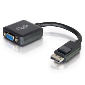 C2G 54323 0.2 m DisplayPort to VGA Cable Adapter, Black