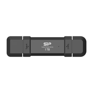 Silicon Power DS72 1 TB USB Type-A / USB Type-C 3.2 Gen 2 (3.1 Gen 2) Svart