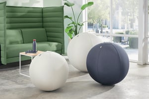 Leitz Ergo Sitting ball Szary