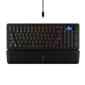 Corsair CH-91E911G-NA klawiatura Gaming USB QWERTY US English Czarny