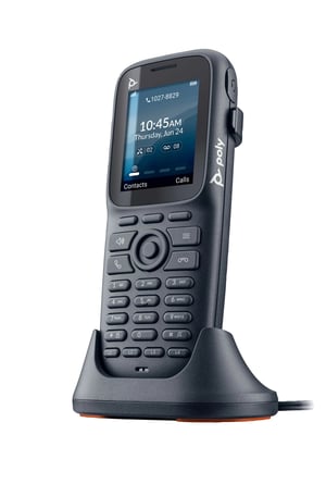 HP Poly Jednokomorowa stacja bazowa Poly Rove 20 DECT 1880–1900 MHz B1 i zestaw słuchawkowy z 20 telefonami