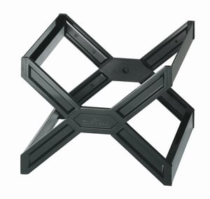 Durable 2611 bokhylla med 1 hylla. Svart