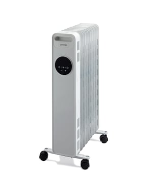 Gorenje OR2000E grzejnik Wewnętrzna Biały 2000 W Podgrzewacz elektryczny pomieszczeń na olej