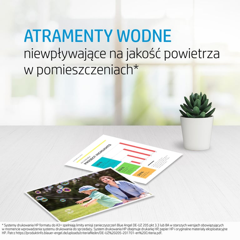 HP Oryginalny trójkolorowy tusz 303