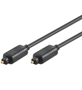Goobay AVK 220-500 5.0m InfiniBand / Fiber Optic Cable, 5 m Toslink, Black