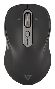 V7 MW600BT Maus – universell, beidhändig, Bluetooth, optisch, 3200 DPI