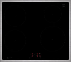 Neff T46SBE1L0 Cooktop, Black, Built-in, 60 cm, Induction Cooktop with 4 cooking zones