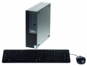 Axis S9002 Mk ll Intel® Core™ i5 i5-8400 8 GB 128 GB SSD NVIDIA® Quadro® P600 Windows 10 Enterprise Mini PC Czarny