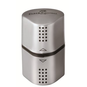 Faber-Castell Grip 2001 Handspitzer Silber