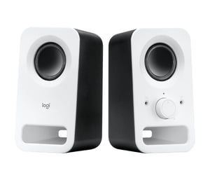 Logitech 980-000815 Lautsprecher, weiß, kabelgebunden, 3 W