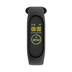 Denver BFH-242 Activity Tracking Wristband, 2.44 cm (0.96"), IP67, Black