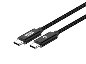 Conceptronic ETTA03B12 USB-kabel USB 2.0 1,2 m USB-C Svart