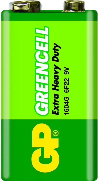 GP Batteries Greencell 9V Jednorazowa bateria Chlorek cynku