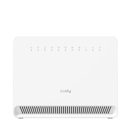 Cudy 4G Cat 6 AC1200 Wi-Fi Router, LT700E 1.0 router bezprzewodowy Gigabit Ethernet Dual-band (2.4 GHz/5 GHz) Biały