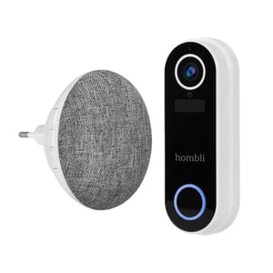 Hombli Smart Doorbell Pack Svart, Vit