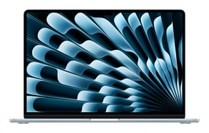 Apple MacBook Air Apple M M4 Laptop 38.9 cm (15.3") 24 GB 512 GB SSD Wi-Fi 6E (802.11ax) macOS Sequoia Blue