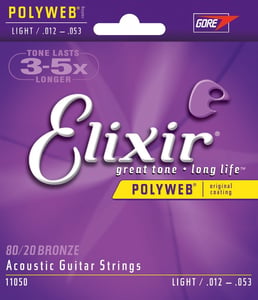 Elixir Strings 11050 strängar för akustisk gitarr, 6 st.