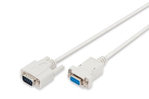 Digitus Datenübertragungsverlängerungskabel, D-Sub9/wt – D-Sub9/gn