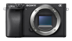 Sony α ILCE-6400AK 1/1.6" Bezlusterkowiec 24,2 MP CMOS 6000 x 4000 px Schwarz