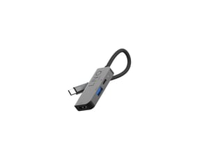 LINQ LQ48000 stacja dokująca Przewodowa USB 3.2 Gen 1 (3.1 Gen 1) Type-C Czarny, Szary