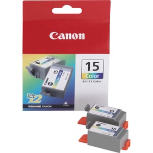 Canon 8191A002 Ink Cartridge, 2-Pack. Genuine Cyan, Magenta, Yellow