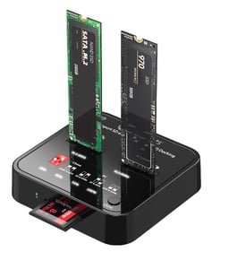 CoreParts MS-CLONER-M2-SD duplikator Czarny