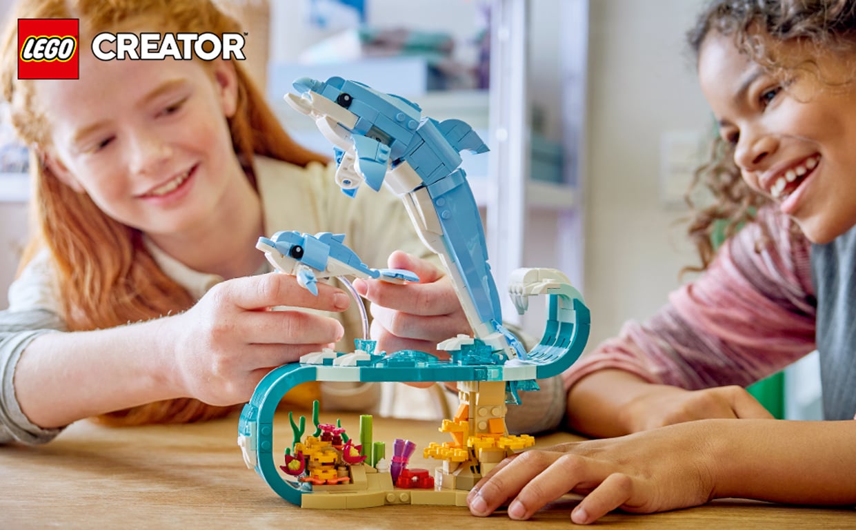 LEGO Creator Zwierzęta morskie: piękny delfin